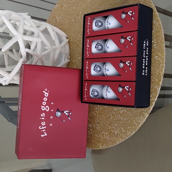 Life is Good Golf Balls - Box of 12 - Picture 1 of 3